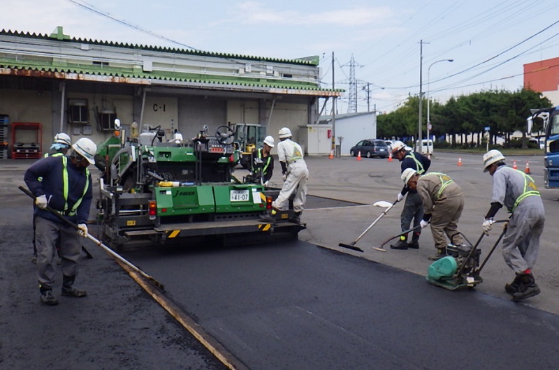 2020年施工実績【入社3年目重機作業風景】